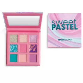   Magic Studio szemhéjfesték paletta 9 pasztell színnel, Sweet Pastel