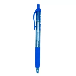 Zseléstoll, 0,5 mm, kék tinta, kék tolltest, Nebulo