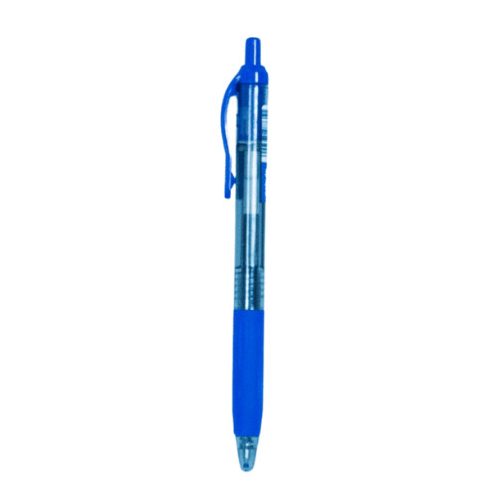 Zseléstoll, 0,5 mm, kék tinta, kék tolltest, Nebulo
