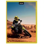 Motocross füzetbox A/4, hullámkarton, gazdaságos kivitel, Nebulo