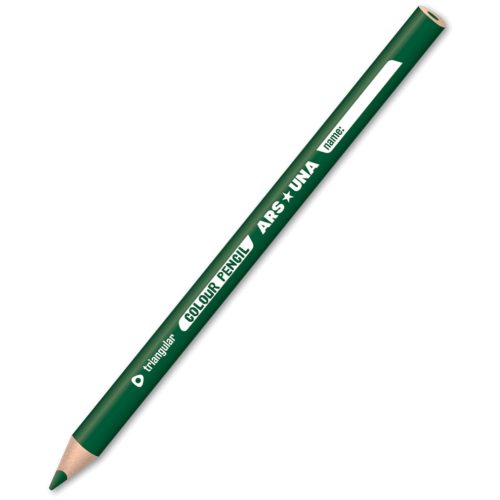 Színes ceruza, Ars Una, háromszög test, jumbo, zöld