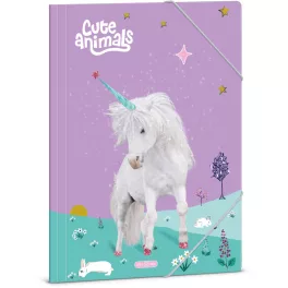 Unikornis gumis mappa A/4, Cute Animals, Unicorn