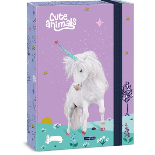 Unikornis füzetbox A/4, Cute Animals, Unicorn