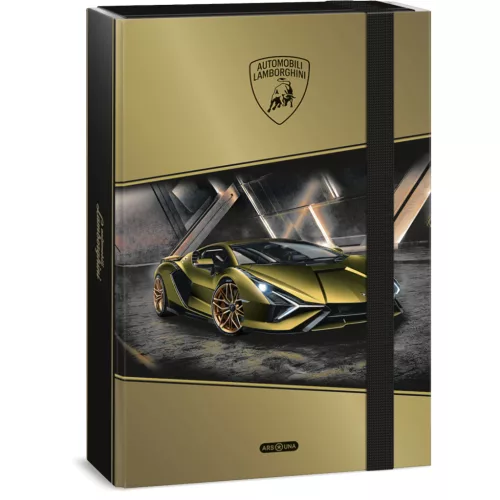 Lamborghini füzetbox A/4, Ars Una, arany színű
