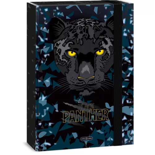 Black Panther füzetbox A/4, Ars Una, fekete párduc