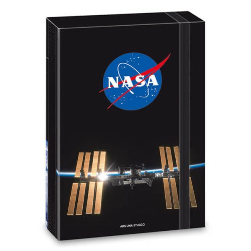 NASA füzetbox A/5, fekete