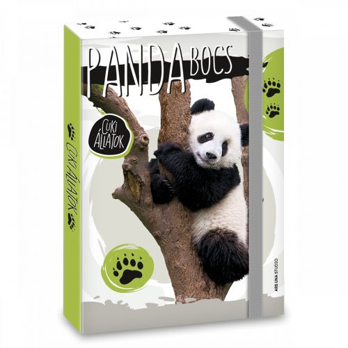 Cuki állatok füzetbox A/5, panda