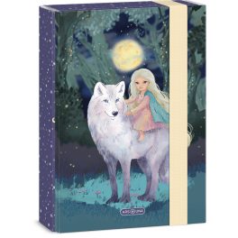 Northern Lights füzetbox A/5, Ars Una, farkas kislánnyal