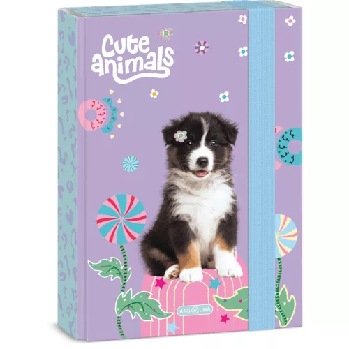 Aussie, kutyás füzetbox A/5, Ars Una