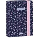 Ars Una füzetbox A/5, Navy Bloom, sötétkék, virágos