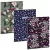 Ars Una tűzött füzet A/4, 40 lap vonalas, többféle, Flowery, Sakura, Navy