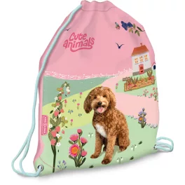 Doggie, kutyás tornazsák, sportzsák 42x32cm, Cute Animals