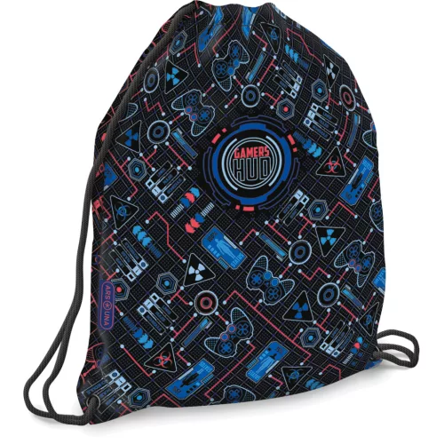 Gamers Hud tornazsák, sportzsák 42x32cm, Ars Una