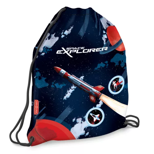Space Explorer tornazsák, sportzsák 42x32cm, Ars Una