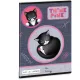 Think Pink, cicás tűzött füzet A/5, 32 lap vonalas 2.osztály (16-32), Ars Una