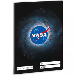   NASA tűzött füzet A/5, 32 lap vonalas 2.osztály (16-32), Ars Una