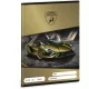 Lamborghini tűzött füzet A/5, 32 lap sima, Ars Una, arany színű