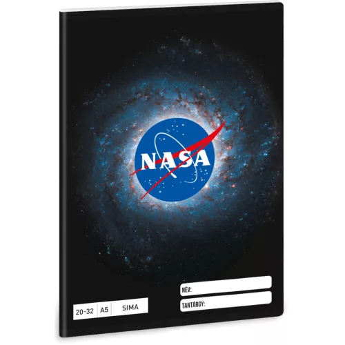 NASA tűzött füzet A/5, 32 lap sima, Ars Una