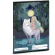 Northern Lights tűzött füzet A/5, 32 lap vonalas (21-32), Ars Una, farkas kislánnyal