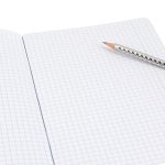 Cuki állatok tűzött füzet A/5, 32 lap kockás, kitten, cicás