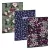 Ars Una tűzött füzet A/4, 40 lap sima, többféle, Flowery, Sakura, Navy