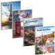 Cityscape spirál füzet A/4, kockás, 60 lapos, többféle