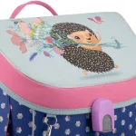 Fresh Flowers kompakt mágneszáras iskolatáska 41x33x25cm, Ars Una, sünis