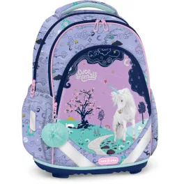   Unikornis anatómiai iskolatáska, hátizsák, 42x33x22cm, Ars Una, Cute Animals, Unicorn