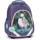 Northern Lights anatómiai iskolatáska, hátizsák, 43x33x22cm, Ars Una, farkas kislánnyal