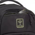 Ars Una hátizsák, iskolatáska, 46x33x23cm, 28l, AU-5, Cordura-Black