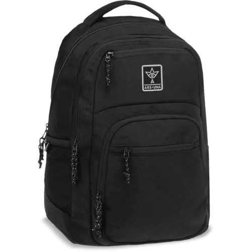 Ars Una hátizsák, iskolatáska, 46x33x23cm, 28l, AU-5, Cordura-Black
