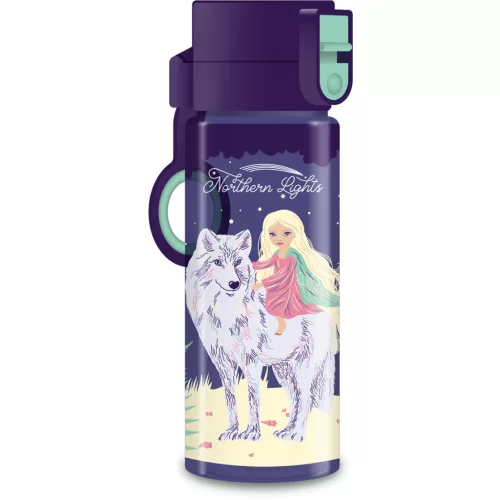 Northern Lights kulacs, 475 ml, Ars Una, farkas kislánnyal