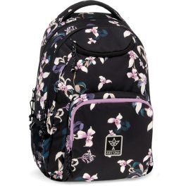   Ars Una hátizsák, iskolatáska, 45x34x26cm, 26l, AU-6, Botanic Orchid