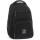 Ars Una hátizsák, iskolatáska, 45x34x26cm, 26l, AU-6, Girls Black-Violet Cordura