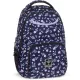 Ars Una hátizsák, iskolatáska, 45x34x26cm, 26l, AU-6, Navy Bloom, sötétkék, virágos