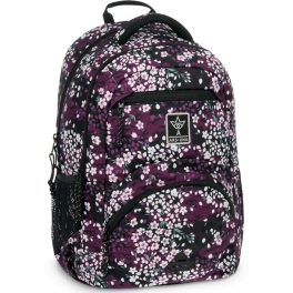   Ars Una ergonómikus hátizsák, iskolatáska, 45x33x23cm, 27l, Sakura