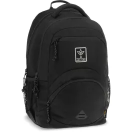   Ars Una ergonómikus hátizsák, iskolatáska, 45x33x23cm, 27l, Cordura-Black