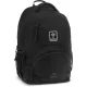 Ars Una ergonómikus hátizsák, iskolatáska, 45x33x23cm, 27l, Cordura-Black