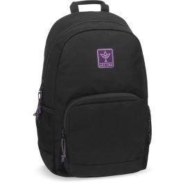 Ars Una hátizsák, iskolatáska, 48x32x25cm, 26l, AU-14, Girls Black-Violet Cordura