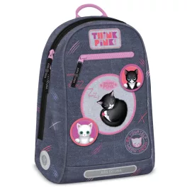   Daylite mini hátizsák, 39x27x14cm, Ars Una, Think Pink, cicás
