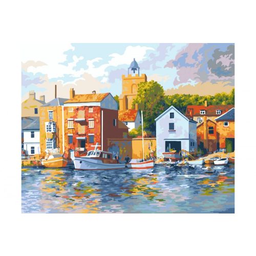 Festés számok szerint, Wivenhoe, Anglia, 40x50cm