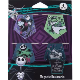   Tim Burton mágneses könyvjelző, 4 db/csomag, Colorino School