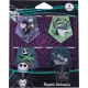 Tim Burton mágneses könyvjelző, 4 db/csomag, Colorino School
