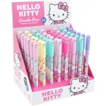 Radírozható golyóstoll, kupakos, Hello Kitty Pink, cicás, Colorino School, többféle