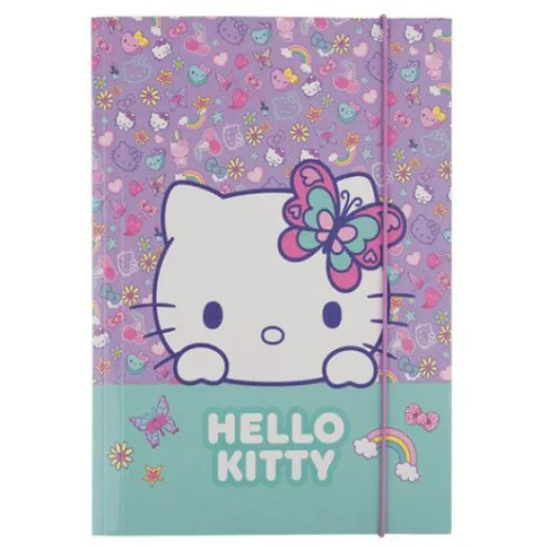Hello Kitty gumis mappa A/4, Pink