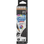 Színes ceruza, Colorino, háromszög test, fekete