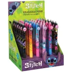 Radírozható golyóstoll, nyomógombos, CoolPack, Stitch Black