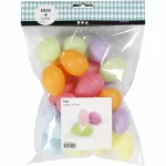 Tojások, műanyag, tölthető, 24 db/csomag, 4,5cm-es