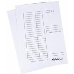 Mappa, pólyás dosszié, karton A/4, Victoria Office, fehér