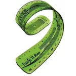 Vonalzó 30cm, műanyag, törhetetlen, Maped Twist'n Flex